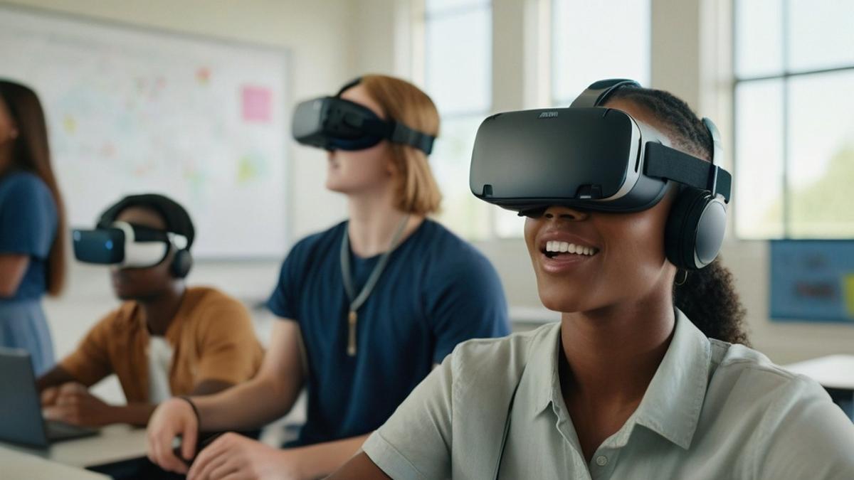 VR learning in education